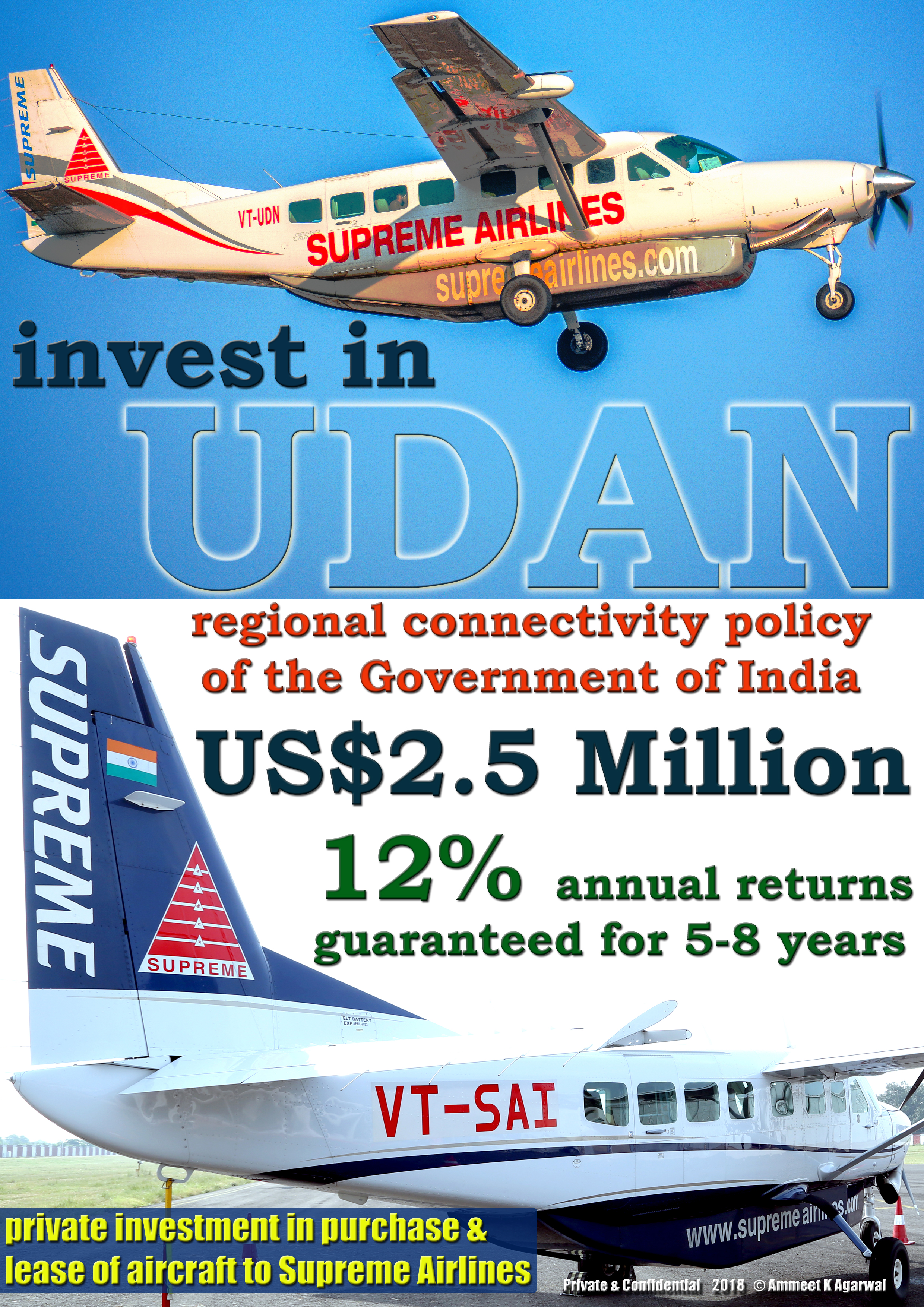 Ammeet K Agarwal's SUPREME AIRLINE